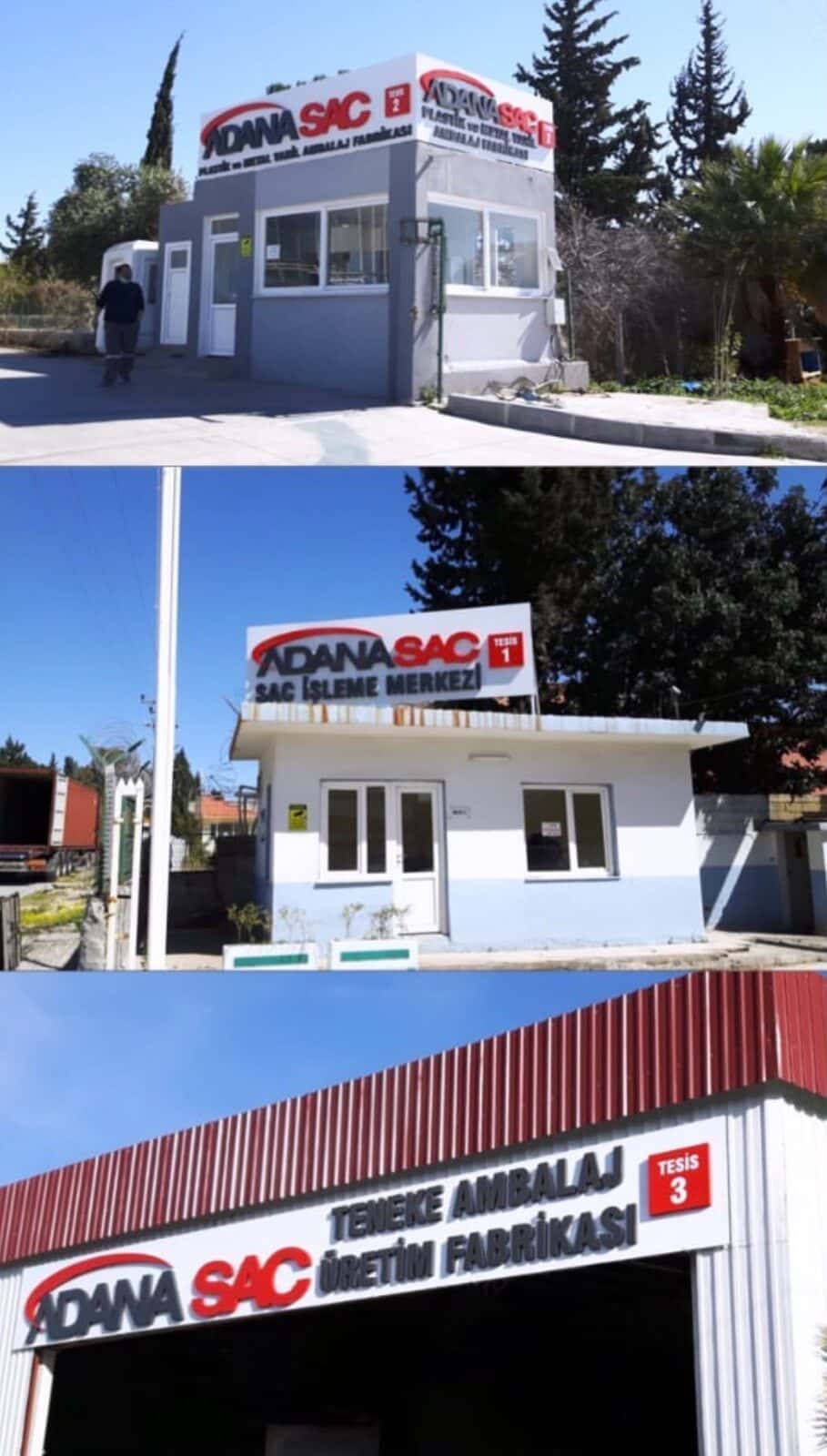 Lazer & Sac Kesim — Adana üretim