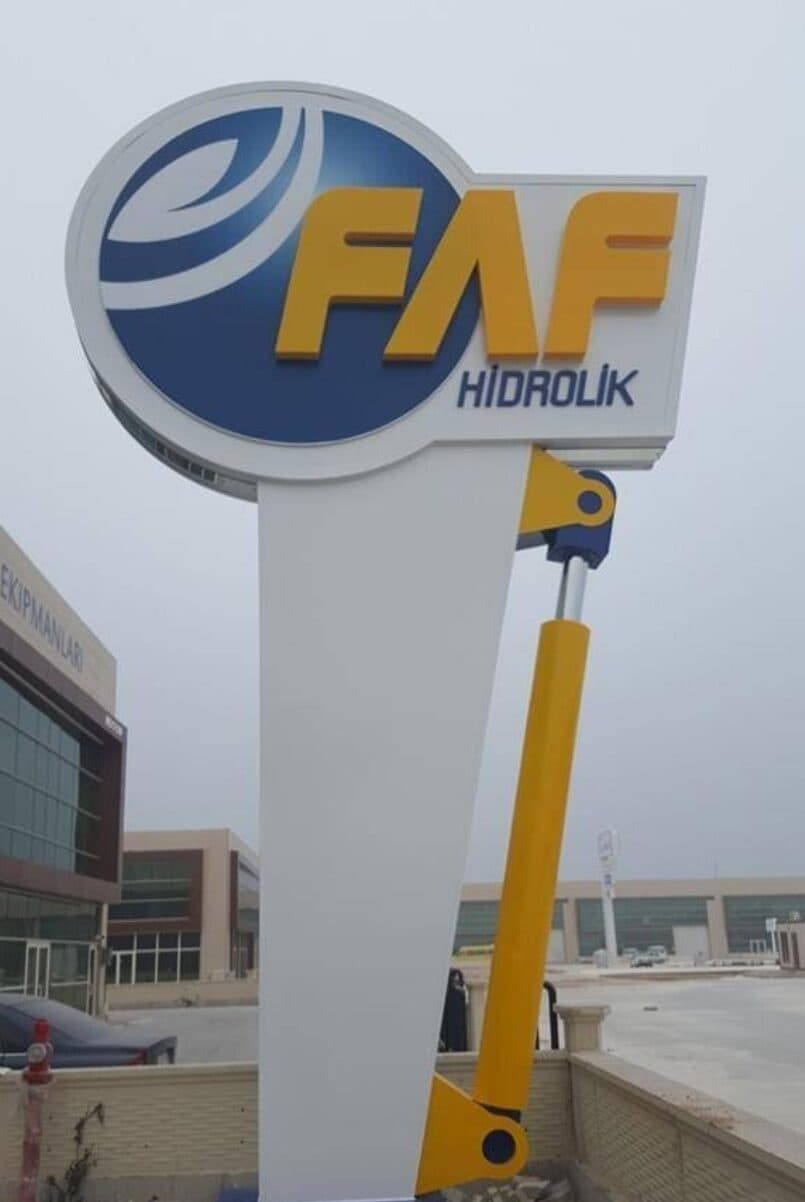 FAF Hidrolik — Totem / Pylon — Yüreğir