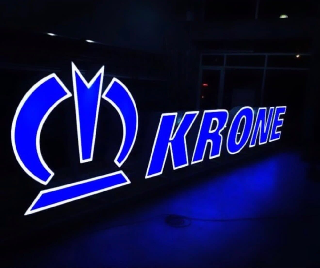 Krone — Işıklı Logo + Harf — Adana
